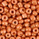 Seed beads 6/0 (4mm) Orange brown